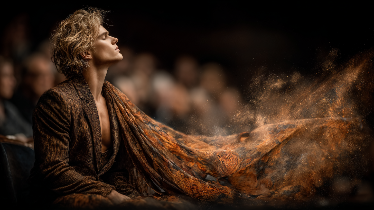 We start with a kiss…